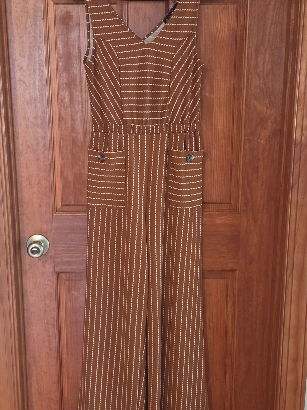 Derek Heart Jumpsuit, Size M